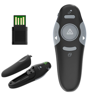 2.4G Laser senza fili Presenter telecomando PPT presentazione PowerPoint Clicker luce Laser rossa presentazione puntatore Laser - Product Image 2