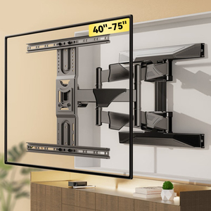 TV Wall <strong>Mount</strong> for Large TV 40&quot; to 75&quot; Full Motion Has Smooth Swivel Tilt and Extension Function Includes Hardware Accessories - Product Image 4