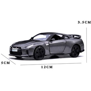 RMZシティ2021ベストセーリングダイキャストGT-R/36スケールプルバックダイキャストモデルカー2オープニングドアおもちゃの車モデル - Product Image 5