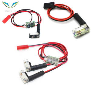 1 adet Xenon gece flaş ışığı otomatik güç girişi 5V veya 5V ~ 26V geniş voltaj RC Multicopter için - Product Image 1