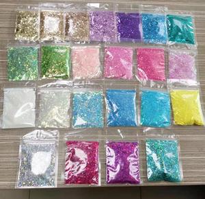 Wholesale Bulk Polyester Glitter 1kg Bag Package Extra <strong>Fine</strong> Mixed Colour Glitter Powder for Nail Party Phone Case or Crafts