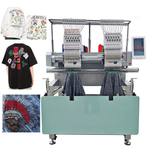 Yonthin High Speed Multi-needle Computerized 2 Head Embroidery <strong>Machine</strong> <strong>Computer</strong> Price for Cap and Clothes - Product Image 2