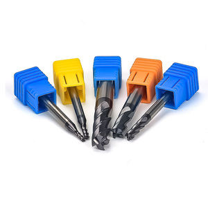 Çelik CNC yüksek hassasiyetli Metal dört düz freze kesicisi parmak freze çakısı için 4 flüt kare düz freze kesicisi - Product Image 6