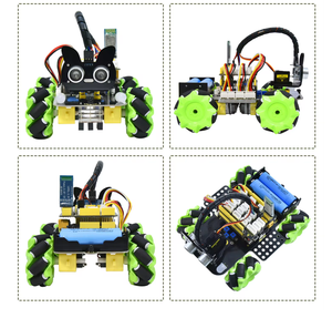 4WD ESP32 IoT WiFi Mecanum Rad Programmier bare Hindernis vermeidung Tracking Scratch Coding Starter Smart Robot Car Kit für Arduino