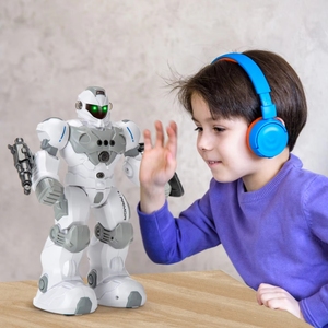 BG1528 Programmierung Rc Robots Toys 2.4G Gesten steuerung Auto-Demo Roboters pielzeug mit leichter Musik und Tanz - Product Image 2