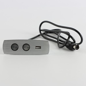 ALWSK-29 двухкнопочная пластиковая полоса USB Type-C переключатель левый свет толкающий стержень подъемный диван пульт дистанционного управления аксессуары для мебели - Product Image 6