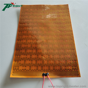 Esneklik elektrikli ısıtma poliimid PI film ısıtma elemanı pedi boyutu 220*320mm ve delik - Product Image 2