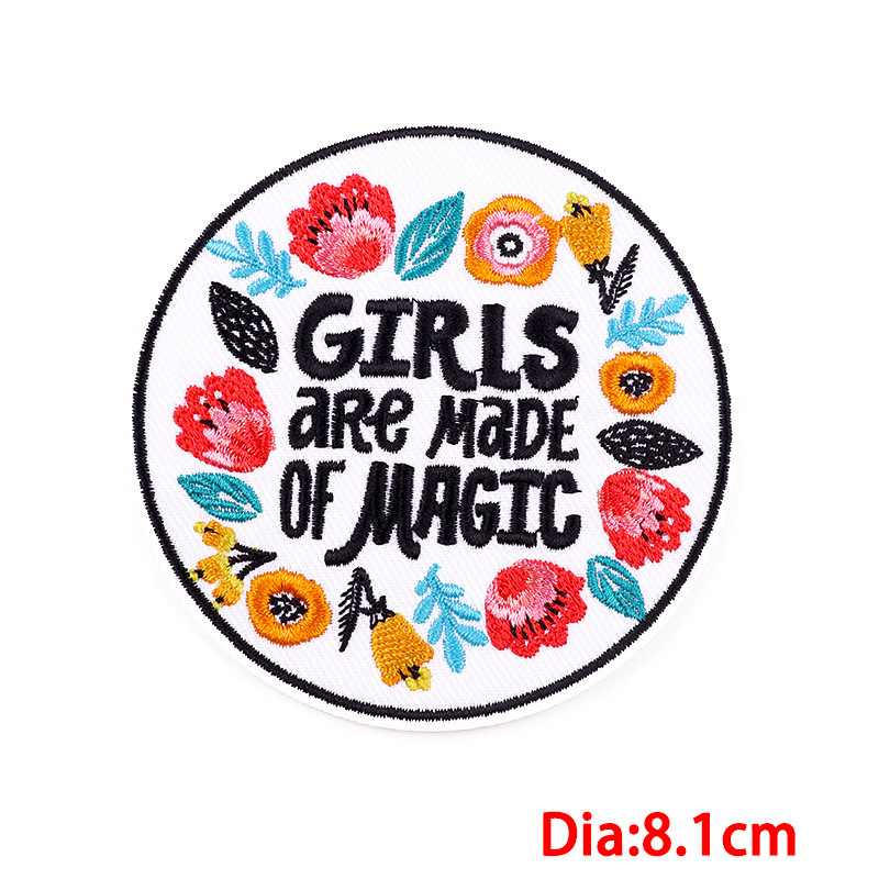 Girls are made Magic Patch