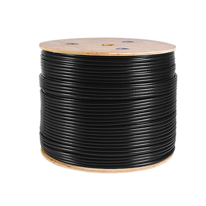 Scudo ad alta velocità giacca in PVC tipo Cat 6 cavo di rete impermeabile SFTP 0.56mm rame puro Cat6A cavo esterno 305m isolato