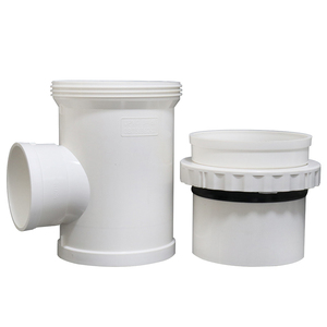 优质<span class=keywords><strong>pvc</strong></span>塑料管件配件减少膨胀节三通，用于破裂或破裂的管道