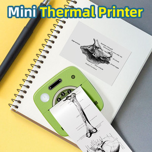 M1 Portable Mini Printers for Stickers Multifunctional Thermal Printer Self-adhesive Label Maker Printer <strong>Code</strong> Tag <strong>Memo</strong> Journal - Product Image 4