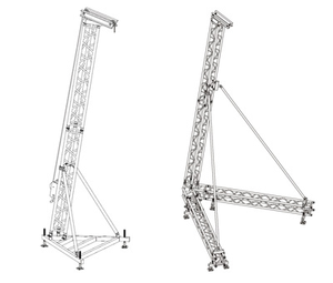 Vendita calda in alluminio a LED con schermo a Spigot Truss Display per altoparlanti appesi in alluminio Tower <span class=keywords><strong>Line</strong></span> <span class=keywords><strong>Array</strong></span> altoparlante Truss - Product Image 5