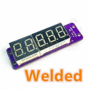 MAX7219 0,36 Zoll 5-Bit-Digital-LED-Anzeige 7-Segment-Modul 5 Farbe Verfügbar für Arduino STM32 STC AVR ESP32 geschweißt