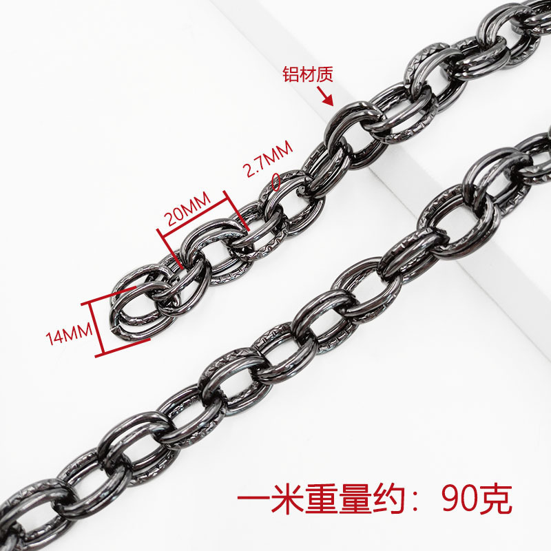Jz27-003 Gunmetal 2.7x20x14mm