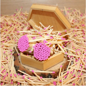 Customizes Bulk <strong>Matches</strong> of Various Lengths and <strong>Colors</strong> Including Extended Rods Colored Old-fashioned Matche Boxs - Product Image 6