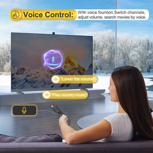 Vseebox Sprach steuerung Remote TV Universal Smart Home Sprach steuerung Lern funktion Hochgenaue, langlebige TV-Fernbedienung - Product Image 3