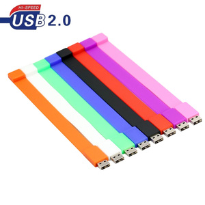 Mát mẻ đầy màu sắc Vòng đeo tay USB ổ đĩa <span class=keywords><strong>flash</strong></span> tùy chỉnh chiavetta USB Pendrive Bộ nhớ <span class=keywords><strong>Flash</strong></span> đĩa USB Vòng đeo tay 32GB ổ đĩa <span class=keywords><strong>flash</strong></span> - Product Image 3