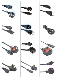 Ücretsiz örnek standart 220v ab AC güç kablosu 3Pin fiş CE 3 Pin güç kablosu bilgisayar için - Product Image 5