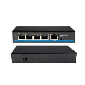 ギガビット90WネットワークPoEエクステンダー250メートル1ポート10/100/1000M Rj45入力4ポート10/100/1000M Rj45出力 - Product Image 2