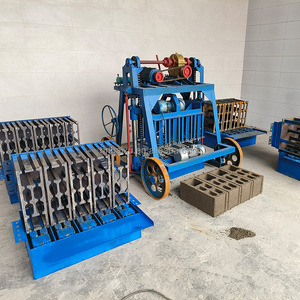 Máquina de construcción de edificios, bloque de bordillo de elevación automática que forma maquinaria de fabricación de ladrillos huecos de hormigón - Product Image 4