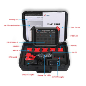X100 PAD2 OBD2 strumento programmatore chiave Auto lettore codice strumento diagnostico Auto con aggiornamento funzione speciale online - Product Image 6