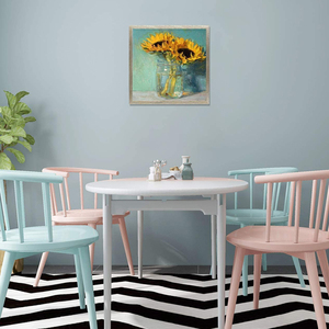 <strong>9</strong>-Panel Photo <strong>Frame</strong> with Mat to Display <strong>9</strong> Pictures for Wall or Tabletop Display