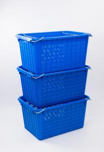 Fruit Vegetable Food Grade Plastic <strong>Nesting</strong> Basket <strong>Logistics</strong> Turnover Storage Vented <strong>Container</strong> - Product Image 6