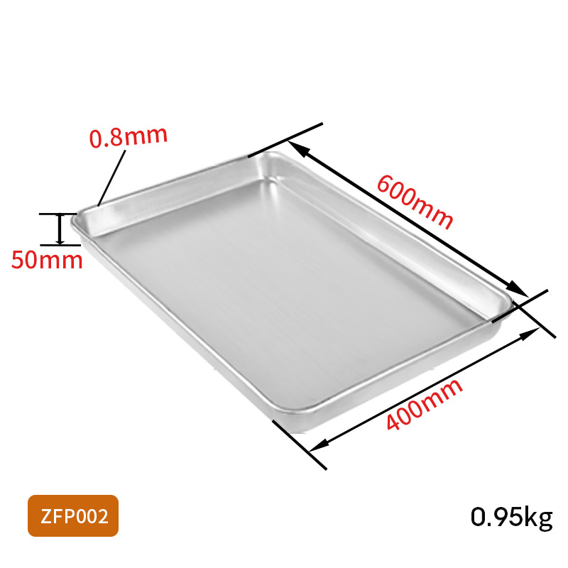 Aluminium 60X40X5cm-0.8mm