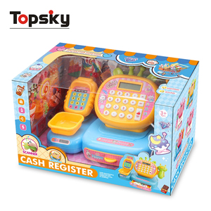 Điện mô phỏng mua sắm tiền mặt đăng ký đồ chơi với ánh sáng âm nhạc phim hoạt hình giả vờ chơi máy tính tiền đăng ký Đồ chơi Quà tặng cho trẻ em - Product Image 6