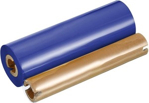 110毫米 * 70m彩色树脂碳带，用于斑马Gk420t Gk888t Gk820t台式打印机的高耐久性热转印 - Product Image 2