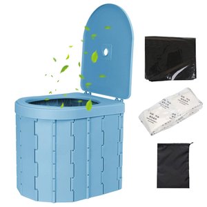 Plástico ABS cor Cinza dobrável esticável contrátil assento sanitário para acampamento ao ar livre fotografia pesca vestir banho