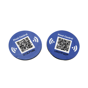 13.56Mhz <strong>QR</strong> <strong>Code</strong> Encoded NFC Tag NTAG 213/ MIFARE Ultralight C RFID Sticker - Product Image 3