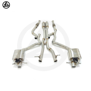 Csz thé<span class=keywords><strong>p</strong></span> không gỉ valved catback xả cho Mercedes Benz C43 glc43 AMG W205 3.0T valved Muffler Hệ thống điều khiển từ xa - Product Image 6