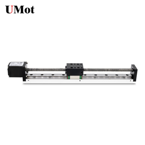 UMOT 250mm負荷30kg高精度電動リニアガイドレールクロスアクチュエーターシステム、ステッパーモーターボールスクリューモーションモジュール付き - Product Image 3