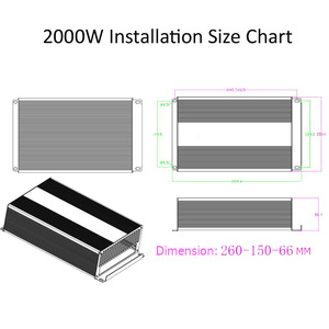 厂家直销批发PSU 2000W Led变压器24V83a高效交流直流电源适配器可变电源 - Product Image 6