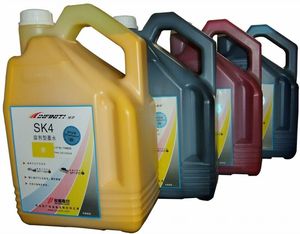 AYF 4色SK4溶剂墨水A3平板打印机，带溶剂墨水快干溶剂墨水 - Product Image 6