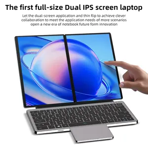 11 "Dual Touchscreen 360 zusammen klappbarer Laptop Intel Core I3 1215u Ram 256GB 512GB 1TB Ssd Flip tragbarer Computer Windows 11 Notebook - Product Image 2