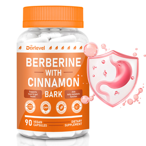 Biologische Berberine HCL met Kaneelboomextract Op Maat Gemaakte Formule Capsules Hartondersteuning Kruidenextract Producten - Product Image 1