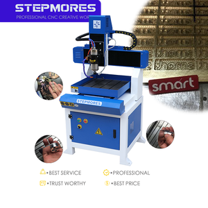Stepmores 3d迷你cnc路由器4040 6060工作台移动迷你cnc铣床金属路由器cnc - Product Image 3