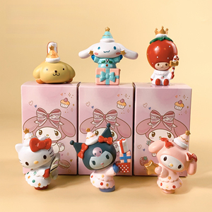 高品質トキドキサンリオブラインドボックスクロミキティレンガ漫画サンリオモカビルディングブロックセットおもちゃ子供のおもちゃ - Product Image 6