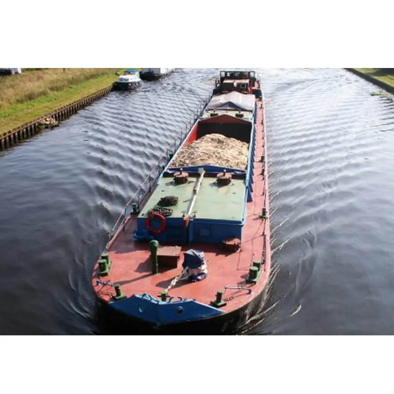 Small 60 feet tug and pontoon deck aluminum self propelled barge ship cargo boats for sale