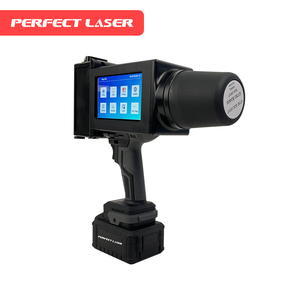 Perfekte laser kleine tragbare Hand zeichen Encoder/Sensor Kontinuierlicher Tinten strahl drucker Druckmaschine für Kabel/Drähte - Product Image 2