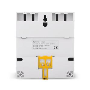 Üç fazlı 380V 25A din haftalık zamanlayıcı dijital zamanlayıcı 17 kez on/off zaman ayarlı aralığı 1 dk-168 H - Product Image 3