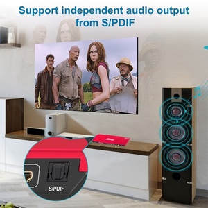 TESmart 4x2 4K 60hz HDMI矩阵切换器，带音频提取左/右辅助音频输出视频开关分离器 - Product Image 5
