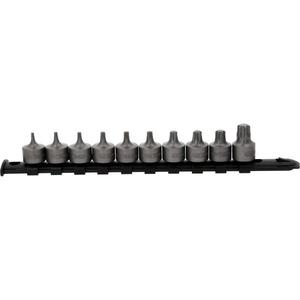 KS TOOLS-917,4015 3/8 ''Набор бит торкс короткий T10-T55 (10 шт.) -EAN 4042146912690 ручные розетки 3/8" - Product Image 1