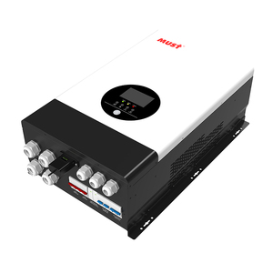 Inversor de energía solar monofásico de 8 KW, 10KW, 12Kw, precio inteligente, salida dual en red, híbrido, fuera de la red, inversor solar