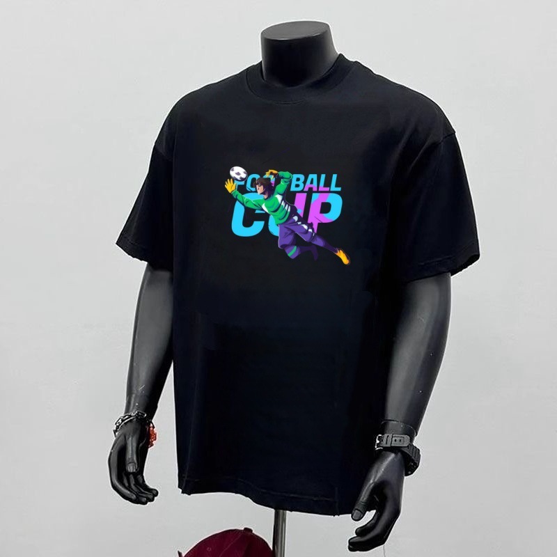 Cm08 cotone nero cinque maniche
