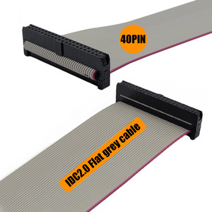 Customized 40pin 2.0mm Idc Ribbon Female Connector Flat Ribbon Idc Connector Female Idc Cable <strong>Assembly</strong> - Product Image 1