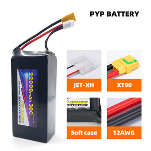 Rocpower 22000mAh 6S 30C 22.2V trạng thái rắn Pin cho FPV đua Drone điều khiển từ xa Xe Thuyền Mô hình máy bay - Product Image 3