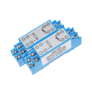 Transmisor de temperatura PT100 Módulo de sensor-200-600 grados Celsius 4-20mA 0-5V 10V Sensor de temperatura tipo riel de guía de salida - Product Image 6